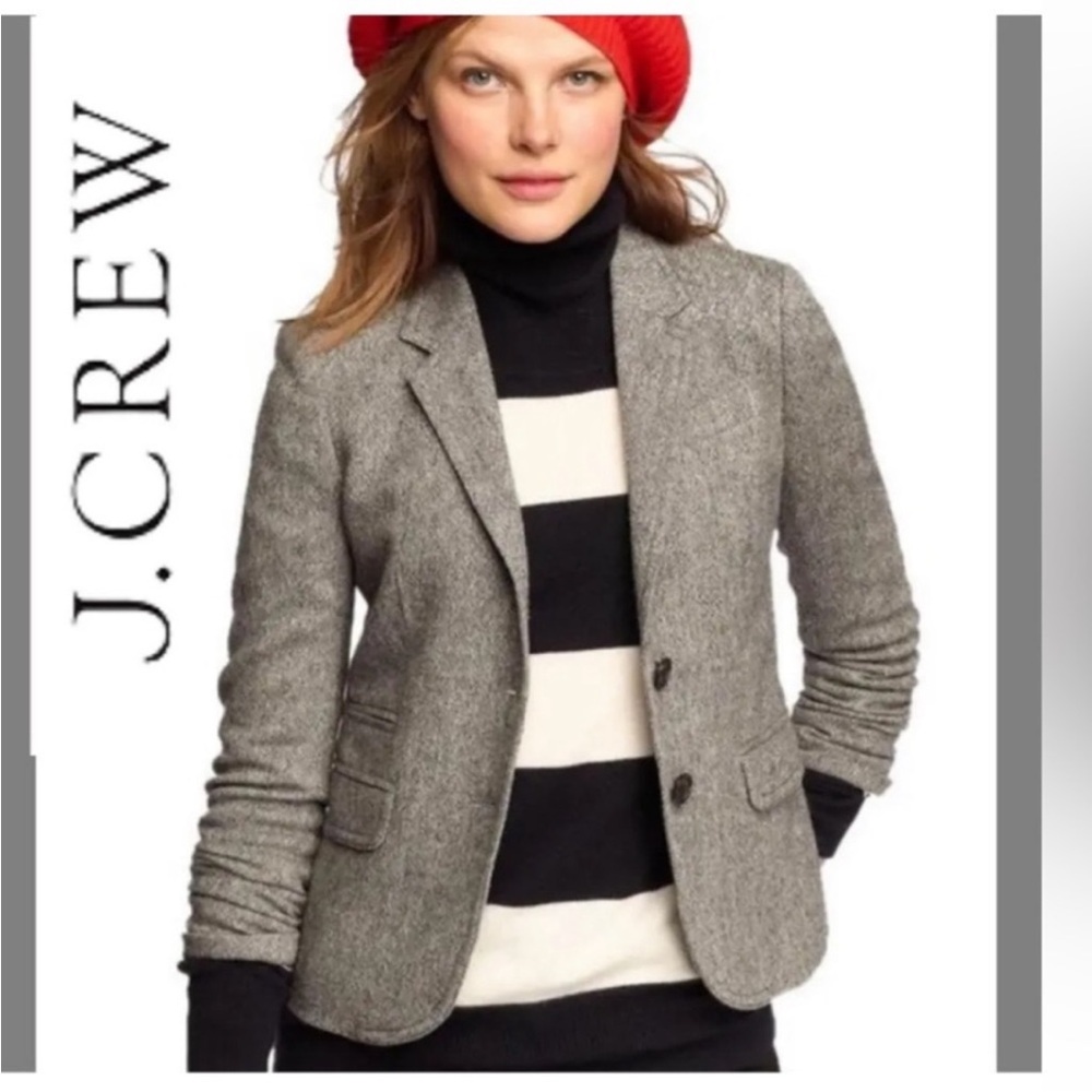 Vintage J Crew wool schoolboy blazer